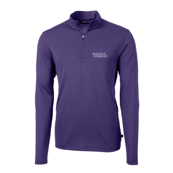 men's cutter 1/4 zip